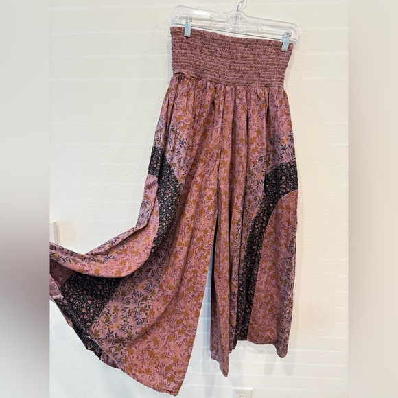 SOLD - EARTHBOUND 100% Cotton Wide Leg Pants - Picture 3 of 5